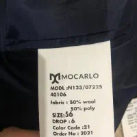 کت وشلوار نو برند موکارلو سایز ۵۶|لباس|تهران, امین حضور|دیوار