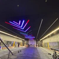 مونتاژ و اجرای لاینر نورخطی|لامپ و چراغ|ری, بازار آهن|دیوار