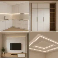 صفر تا صد دکوراسیون داخلی ،بازسازی کامل،کابینت و..