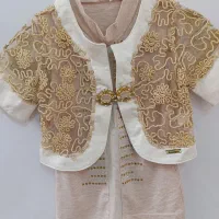 کت دامن مجلسی دخترانه سه تیکه