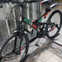 دوچرخه سایز ۲۶ دنده ای کمک دار تایوانی درحدنو نو