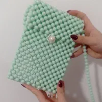 کیف گوشی مرواریدی|کیف، کفش، کمربند|کنگاور, |دیوار