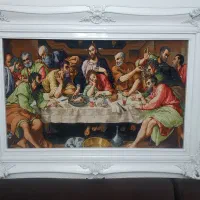 تابلو فرش دست باف چله ابریشم تبریز۹۵*۱۳۳