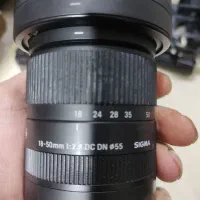 لنز سیگما 18mm50