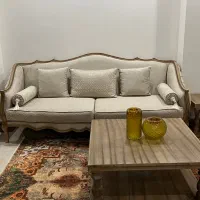 سرویس مبلمان ۸نفره به همراه ناهار خوری در حد|مبلمان خانگی و میز عسلی|تهران, ارم|دیوار