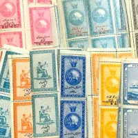 سری نفیس تمبر مالیه ناصرالدین شاه|کلکسیون سکه، تمبر، اسکناس|تهران, آبشار تهران (دریاچه)|دیوار