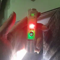 چراغ قوه‌ پلیسی دارای ۸ نوع چراغ  مختلف شارژی|کوهنوردی و کمپینگ|گرگان, |دیوار