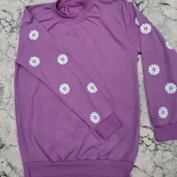 بولیز استین بلند طرح گل. جنس دورس اسپان|لباس|همدان, |دیوار