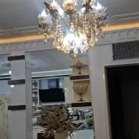 لوستر برنز وزن سنگین فرشته دار ۱۰ شاخه