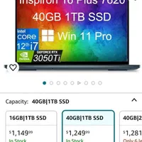 لبتاب دل(dell) مدل ۷۶۲۰i