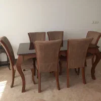میز ناهار خوری شش نفره کاملا سالم