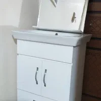 روشویی کابینتی با آینه