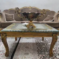 مبلمان کلاسیک 9نفره در حد نو بسیار سالم و زیبا|مبلمان خانگی و میز عسلی|تهران, بلورسازی|دیوار