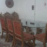 مبل ۷ نفره و میز ناهاخوری ۶نفره سلطنتی