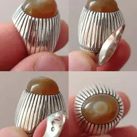 انگشترهای کلکسیونی عتیقه یاقوت شجر عقیق شفت العبد