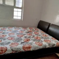 تخت دونفره همراه با تشک|تخت و سرویس خواب|میانکوه, |دیوار