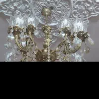 ۳ عدد لوستر جنس اعلا و درجه یک و ۲تا تابلوی