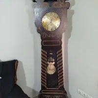 ساعت ایستاده چوبی