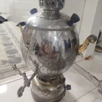 سماور گازی با آتش خانه مسی بسیارسالم|سماور، چای‌ساز، قهوه‌ساز|بومهن, |دیوار