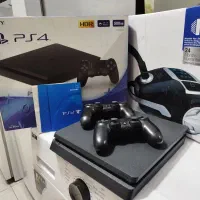 ps4 slim دو دسته اورجینال کپی خور خانگی مشابه صفر