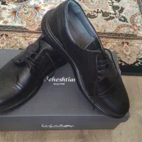 کفش مردانه بهشتیان.مدل چیاکو چرم.