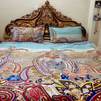 سرویس کاور لحاف خارجی به قیمت عمده دونفره و یکنفره|رختخواب، بالش، پتو|تهران, قبا|دیوار