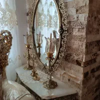 کنسول برنز با آیینه جنس سنگین درحدنو