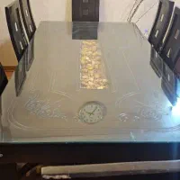 میز نهارخوری ۸ نفره چوبی اعلا|میز و صندلی غذاخوری|شیراز, کوهسار|دیوار