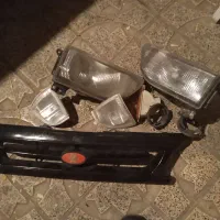 چراغ جلو پراید با جلو پنجره