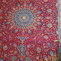 دو عدد فرش دستباف اصیل کرمان ۱۲ متری ۶۰ ساله
