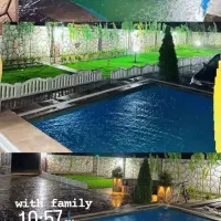 اجاره ویلا استخر دار با قیمت مناسب|اجارهٔ کوتاه‌مدت ویلا و باغ|بستان آباد, |دیوار