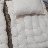 تشک ومتکا نوزادی باپشم خارجی سفارش گرفته میشود|رختخواب، بالش، پتو|ری, سیزده آبان|دیوار
