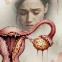 مشکل تنبلی تخمدان، کیست یا فیبروم داری