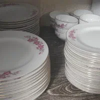 سرویس چینی زرین گل نیلوفری