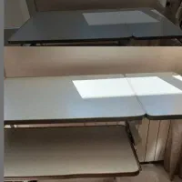 فروش میز کامپیوتر و میز تحریر چوبی فلزی تا شو|میز تحریر و کامپیوتر|تبریز, |دیوار