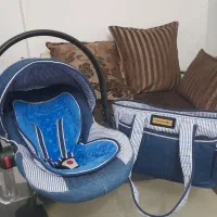 کریروساک و آغوشی رنگ آبی سرمه ایی درحد