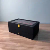 جعبه چوبی ساعت و عینک