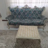 مبل و میز ناهار خوری ست به همراه ساعت ایستاده|مبلمان خانگی و میز عسلی|فردیس, سرحد آباد|دیوار