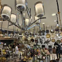 لوستر 6 شاخه آبکاری نقره ای شرکتی تهران|لوستر و چراغ آویز|مشهد, توس (بلوار توس)|دیوار