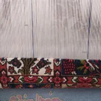 قالی نیمه بافته