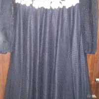 ۱عدد مانتو مجلسی سفید و اعدد لباس  مجلسی مشکی|لباس|قم, نیروگاه|دیوار