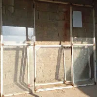 درب شیشه خور و ویترینی مغازه|مصالح و تجهیزات ساختمان|آبپخش, |دیوار