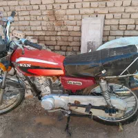 موتور سیکلت مدل ۸۷ پلاک قدیم