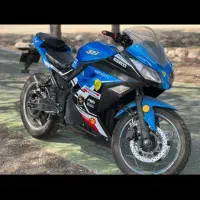 موتور نینجا وارداتی با پلاک شاسی کشور سازنده