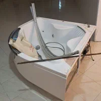 وان جکوزی کابین دار حمام (ساخت uk)