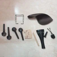 ست لوازم ویلن ابنوس