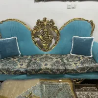 مبلمان سلطنتی ۶نفره|مبلمان خانگی و میز عسلی|قم, حاج زینل|دیوار