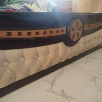 تخت چوبی دونفره