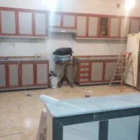 نصب واجرای برچسب کابینت و کمد دیواری وسنگ اپن|خدمات پیشه و مهارت|خرمآباد, |دیوار