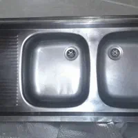 سینک ظرفشویی دو لگنه